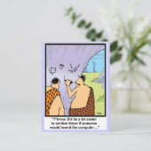 Carte Postale Style Caveman (Debout devant)