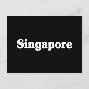 Carte Postale Style classique singapourien