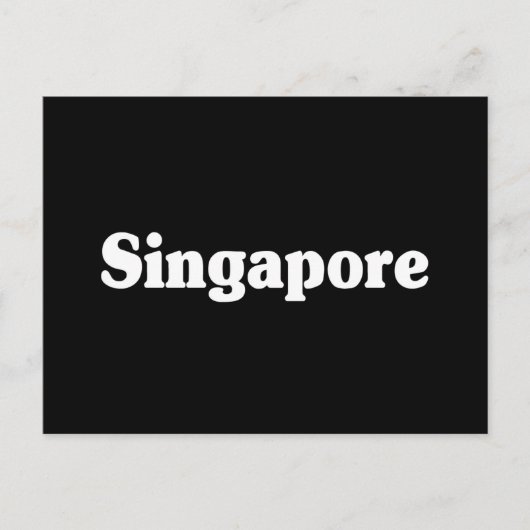 Carte Postale Style classique singapourien (Devant)