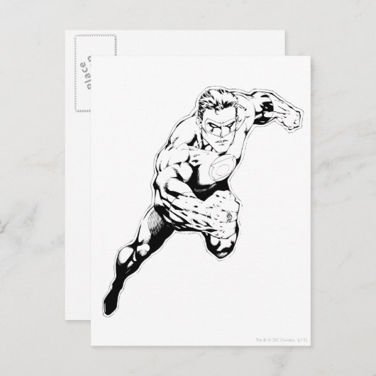 Carte Postale Style comique - Swift Jump, noir et blanc (Devant / Derrière)