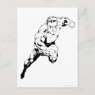 Carte Postale Style comique - Swift Jump, noir et blanc