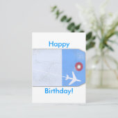 Carte Postale Style de balise de bagage (Debout devant)