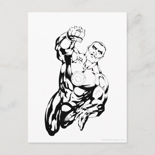 Carte Postale Style de bande dessinée - Volant vers le haut, noi (Devant)