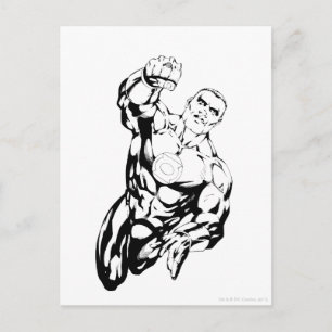 Carte Postale Style de bande dessinée - Volant vers le haut, noi