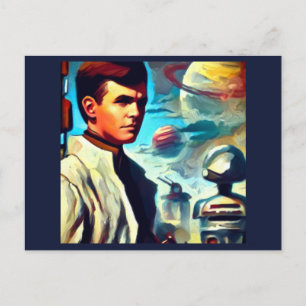 Carte Postale Style de couverture du magazine de pâtes SF 2