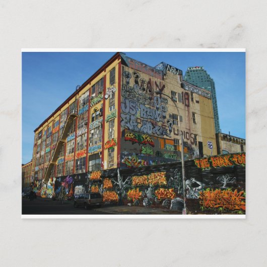 Carte Postale Style de malade nyc graffiti (Devant)