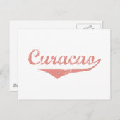 Carte Postale Style de révolution de Curaçao (Devant / Derrière)