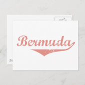 Carte Postale Style de révolution des Bermudes (Devant / Derrière)