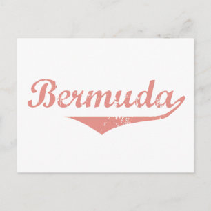 Carte Postale Style de révolution des Bermudes