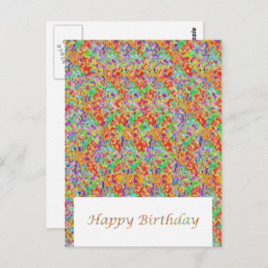 Carte Postale Style de signature exclusif NOVINO - Design except (Devant / Derrière)