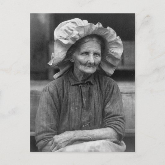 Carte Postale Style de sunbonnet, 1930 (Devant)