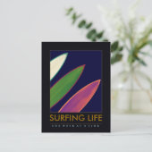 Carte Postale style de vie de surf (Debout devant)