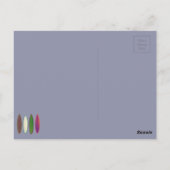 Carte Postale style de vie de surf (Dos)