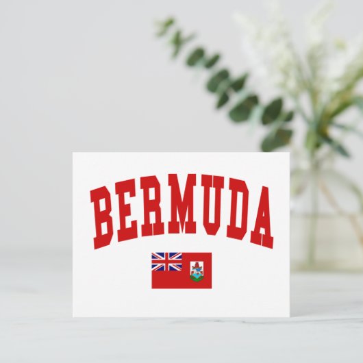 Carte Postale Style des Bermudes (Debout devant)