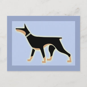 Carte Postale Style Dober