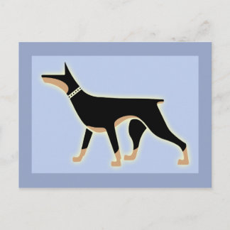 Carte Postale Style Dober