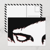 Carte Postale style emo (Devant / Derrière)