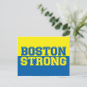 Carte Postale Style graphique Boston Strong (Debout devant)