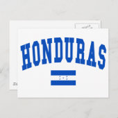 Carte Postale Style Honduras (Devant / Derrière)