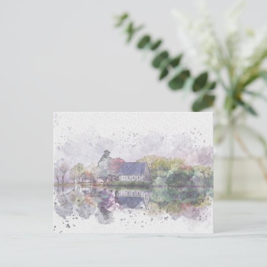 Carte Postale Style léger (Debout devant)