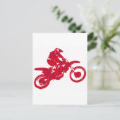 CARTE POSTALE STYLE MX RED (Debout devant)