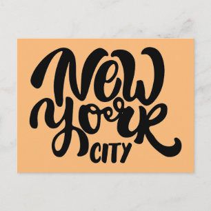 Carte Postale Style New York