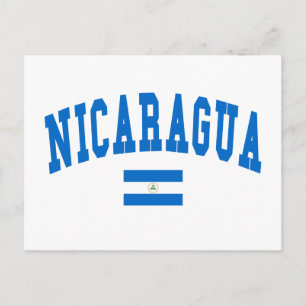Carte Postale Style Nicaragua