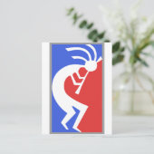 Carte Postale Style original Kokopelli ! (Debout devant)
