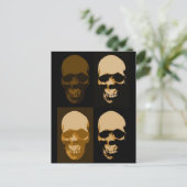 Carte Postale Style Pop Skuls (Debout devant)