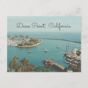Carte Postale Style rétro de Dana Point California