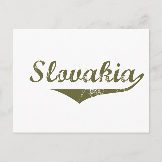 Carte Postale Style révolution slovaque (Devant)