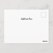 Carte Postale Style Singapore Travel (Dos)