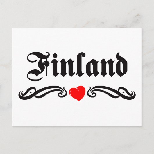 Carte Postale Style tatouage Érythrée (Devant)