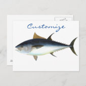 Carte Postale Style Thon Bigeye Thunder_Cove (Devant / Derrière)