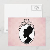 Carte Postale Style victorien 60s Caméo (Devant / Derrière)