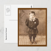 Carte Postale Style vintage' (Devant / Derrière)