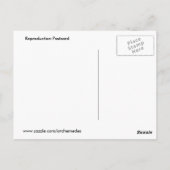 Carte Postale Style vintage' (Dos)