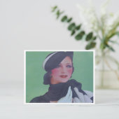 Carte Postale Style vintage 1932 (Debout devant)