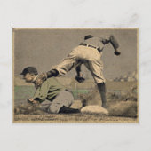 Carte Postale Style Vintage de baseball (Devant)