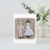 Carte Postale Style vintage Love 1890s (Debout devant)