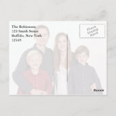 Carte Postale Style vintage Rétro Ventilateur d'antiquités Happy (Dos)