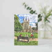 Carte Postale Style Watercolor Winchester (Debout devant)