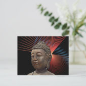Carte Postale Style Yoga Bouddha Chic (Debout devant)