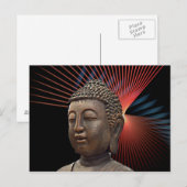 Carte Postale Style Yoga Bouddha Chic (Devant / Derrière)