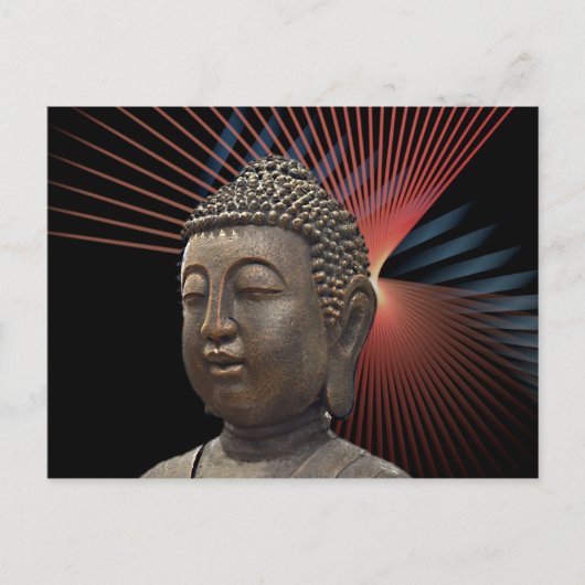 Carte Postale Style Yoga Bouddha Chic (Devant)