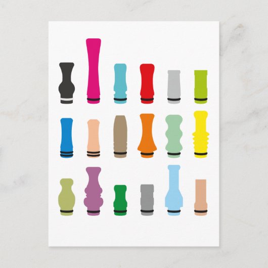 Carte Postale Styles de conseil de la goutte (Devant)