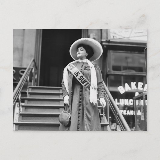 Carte Postale Stylin' Suffragette, 1908 (Devant)