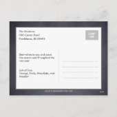 Carte postale Stylisée Holiday Card (Dos)