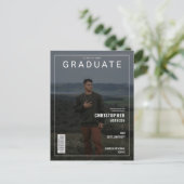 Carte Postale Stylish Magazine Couverture photo Faire-part des d (Debout devant)