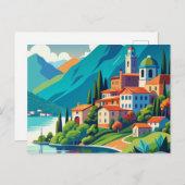Carte Postale Styliste Lake Como (Devant / Derrière)